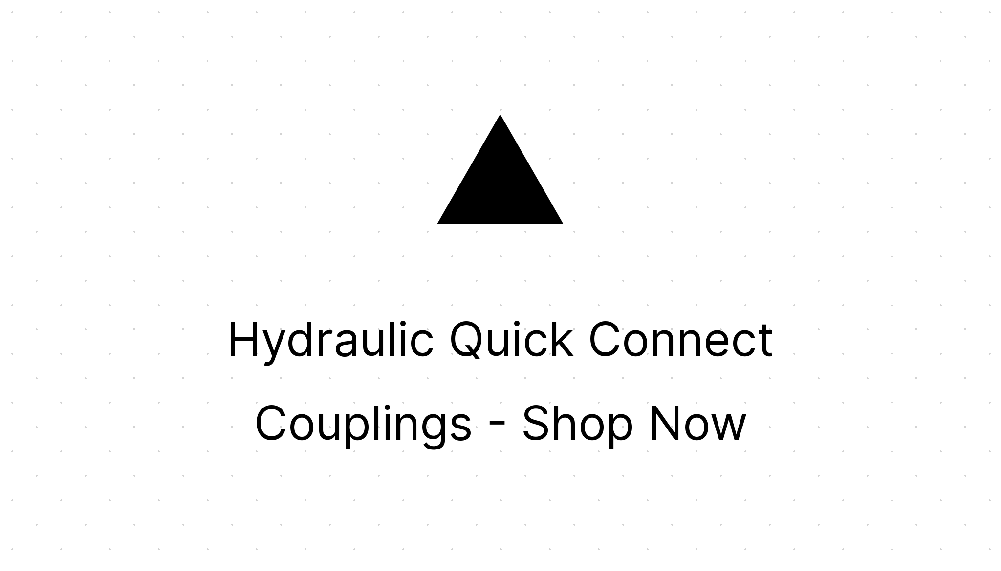 Hydraulic Quick Connect Couplings Shop Now Eezee